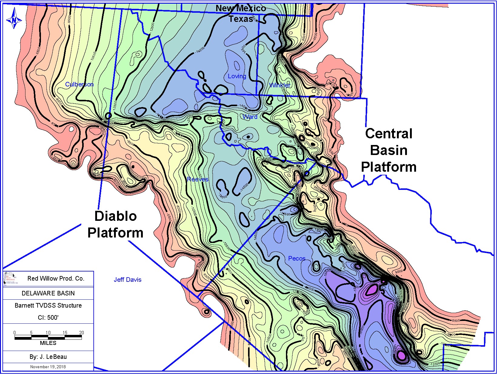 Basin Scale Geologic Processes Impact On Wolfcamp Unconventional Oil